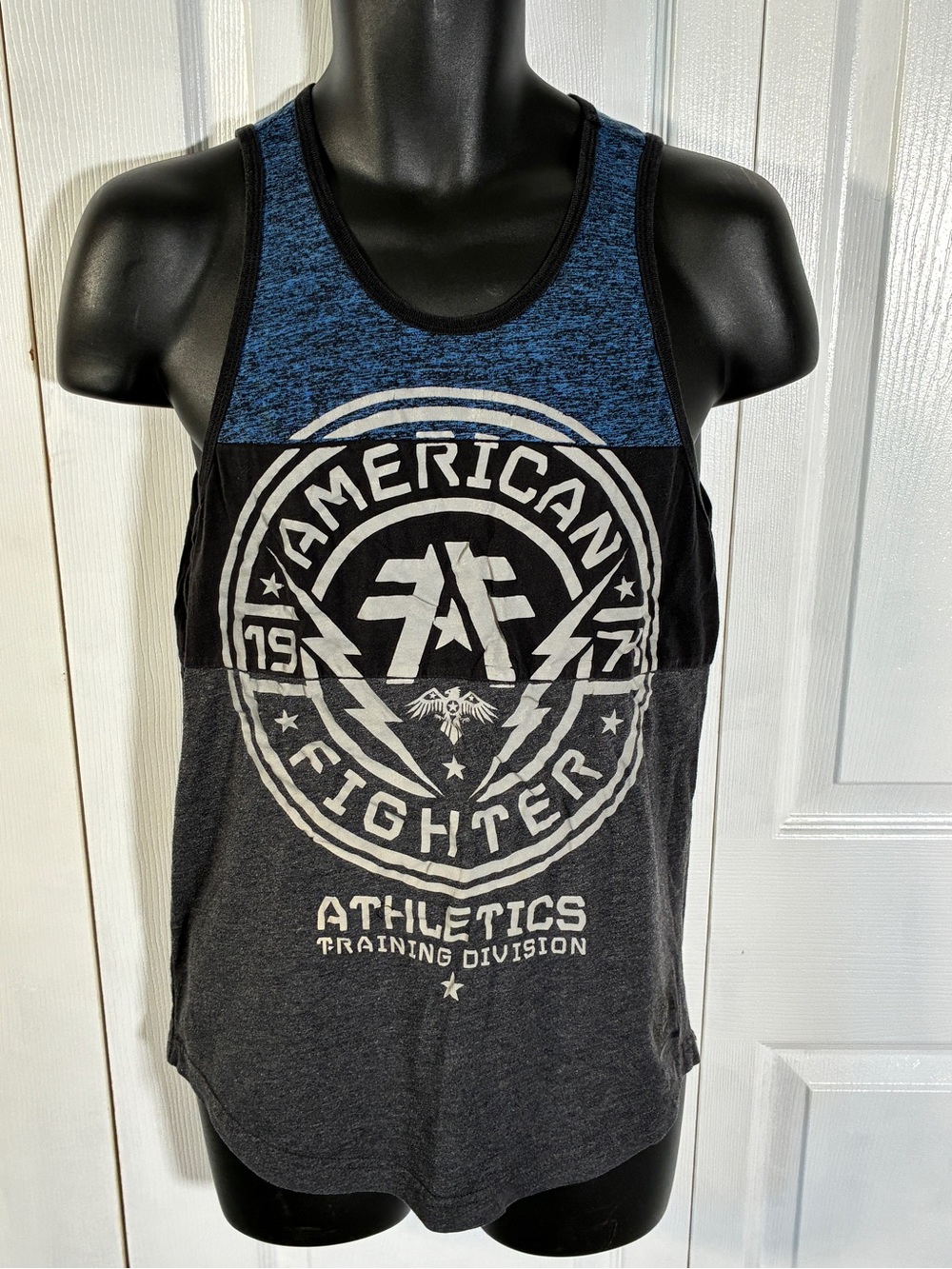 American Fighter Men's Colorblock Athletics Tank Top Size S
